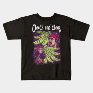 Graphic Art Smoky Cheech Comedy Kids T-Shirt